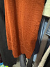 勁霸男裝【綿羊毛】男士羊毛衫圓領(lǐng)時(shí)尚套頭純色羊毛衫|BYYG3013 暗橙 4XL 曬單實(shí)拍圖