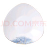 品聚德4個(gè)骨瓷菜盤(pán)子家用8英寸盛菜盤(pán)創(chuàng  )意深盤(pán)裝菜飯盤(pán)湯盤(pán)金邊輕奢盤(pán)子 藍顏知己骨瓷三角盤(pán) 8英寸 6個(gè)裝 曬單實(shí)拍圖