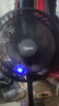 美的（Midea）【超級單品】七葉輕音立式電風(fēng)扇家用柔風(fēng)落地扇臺式桌面小型風(fēng)扇大風(fēng)量節(jié)能搖頭宿舍電扇 SAF30AB 曬單實拍圖