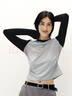 森馬（Semir）[商場(chǎng)同款]長(cháng)袖T恤女短款修身收腰2025吸濕速干秋裝101525101002 曬單實(shí)拍圖