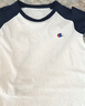 Champion冠軍男女童長(cháng)袖T恤2025秋季新款大小童親子薄舒適插肩兒童上衣 曬單實(shí)拍圖
