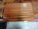 雙槍烏金檀木整木菜板 百年齡砧板家用切菜案板抗菌實(shí)木菜板50*33*2.5 曬單實(shí)拍圖
