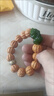 胖東來(lái)品質(zhì)猴頭土豪串京八棱核桃手串南瓜樁和田玉貔貅佛珠文玩手 【珠徑約14MM】猴頭京八棱貔貅手鏈 17cm 曬單實(shí)拍圖