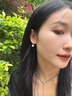 老鳳祥 S925純銀水滴珍珠耳釘女耳飾耳墜送實(shí)用生日禮物女生送女友 【京東八倉發(fā)貨】*當/次日達 曬單實(shí)拍圖