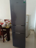容聲216升三開門小電冰箱家用小戶型節(jié)能超薄冷藏冷凍兩用保鮮出租房宿舍迷你BCD-216D11N銀國家補貼 曬單實拍圖