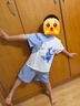 古妮婭敖丙衣服漢服兒童cos服裝男女童國(guó)風(fēng)套裝120 曬單實(shí)拍圖