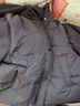 雪中飛女士羽絨服冬季連帽保暖防寒防風(fēng)潮流時(shí)尚純色簡(jiǎn)約百搭羽絨衣外套 黑色 L (165) 曬單實(shí)拍圖