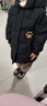 鴨鴨兒童羽絨服2025新款男女小童寶寶中長(cháng)款連帽加厚童裝冬季外套YD 曬單實(shí)拍圖