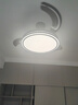 雷士（NVC）LED照明風(fēng)扇燈吊扇燈餐廳臥室黑色燈具全光譜1級能效42寸包安裝 曬單實(shí)拍圖