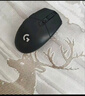 羅技（G） G304 LIGHTSPEED無(wú)線(xiàn)鼠標游戲電競吃雞宏編程輕巧便攜邏輯 G304黑+大G桌墊 曬單實(shí)拍圖