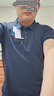 伯希和（Pelliot）戶(hù)外速干polo衫商務(wù)T恤男女速干衣夏季短袖翻領(lǐng)半袖11421507藍XL 曬單實(shí)拍圖