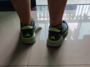 adidas領(lǐng)航系列Supernova Eterno舒適隨心暢跑慢跑鞋男女阿迪達斯   黑色/亮金屬鐵灰/綠   40 曬單實(shí)拍圖