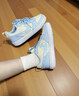 耐克酷菠蘿大童低幫平底運動(dòng)鞋冬季男女童板鞋NIKE COURT IH4048 001珍珠灰/天青石藍/繡球花紫/白 37.5 曬單實(shí)拍圖