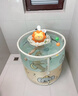 馬博士兒童泡澡桶嬰兒游泳池沐浴家用洗澡盆寶寶浴桶數(shù)顯款+音樂款脖圈 曬單實拍圖