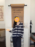 MsShe【竹節(jié)麻開(kāi)衫】大碼女裝2025秋裝胖mm顯瘦長(zhǎng)袖V領(lǐng)條紋針織衫外套 藏青藍(lán)色25年9月10日到貨 6XL 曬單實(shí)拍圖