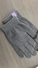 輕功（QINKUNG）【新品】馬拉松跑步手套秋冬季戶(hù)外晨跑運動(dòng)輕薄保暖防寒觸屏手套 灰色 M 曬單實(shí)拍圖