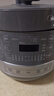 美的（Midea）【國家補貼】0涂層精鋼厚釜電壓力鍋5L雙膽全自動(dòng)智能預約家用煲湯煮飯電飯煲C5856G高壓鍋4-6人 曬單實(shí)拍圖