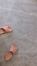 愛步（ECCO）平底鞋女 倪妮同款牛皮板鞋系帶休閑運動鞋 街頭272803 白色/灰白色27280356946 36 曬單實拍圖