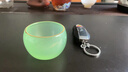 泉秀堂高端汝瓷茶具套裝鎏金玉瓷輕奢高檔禮品羊脂玉汝窯功夫蓋碗禮盒裝 汝青玉瓷茶具11頭龍膽杯 曬單實(shí)拍圖