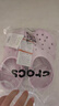 卡駱馳（CROCS）貝雅卡駱班兒童洞洞鞋沙灘鞋男女童包頭拖鞋/207018/207019 芭蕾粉/糖果粉-6TG 35 (215mm) 曬單實(shí)拍圖