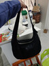 lululemon丨City Essentials 女士單肩包 拒水 LW9FRTS 黑色 O/S 曬單實(shí)拍圖