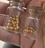 喜上眉梢喜飾黃金古法金珠999足金散珠硬金光面磨砂轉(zhuǎn)運(yùn)珠路路通圣誕禮物 4mm 重版光珠三顆 0.6g 曬單實(shí)拍圖
