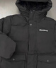 波司登（BOSIDENG）25年新款男女兒童短款5A抗菌4防面料大兜連帽羽絨服T250246915DS 深雅紅|1697 160 /80 約 150-160cm 45kg 曬單實(shí)拍圖