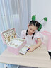 TEOK兒童首飾盒玩具女孩生日禮物7-14歲女童3-6歲發(fā)卡45發(fā)飾禮盒10-15 【咖色雙層】發(fā)飾禮盒裝 曬單實(shí)拍圖