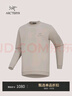ARC'TERYX始祖鳥(niǎo) EMBLEM FLEECE CREW 男子 抓絨衫 Rune/雅致棕 S 曬單實(shí)拍圖