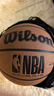 Wilson威爾勝NBA絕塵系列ENCORE PLUS防塵皮革室外神器成人比賽7號籃球 曬單實(shí)拍圖
