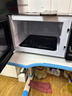 格蘭仕（Galanz）【國家補貼】家用微波爐20升機械操作便捷雙旋鈕平板式700瓦速熱小型易清潔B1 黑色旋鈕平板式 曬單實(shí)拍圖