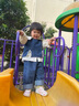G.DUCKKIDS小黃鴨童裝女童春裝套裝韓系春秋寶寶洋氣時(shí)髦襯衫牛仔兒童褲子 襯衫+馬甲+褲子 三件套 100 (建議90-98cm 2-3周歲） 曬單實(shí)拍圖