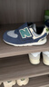NEW BALANCE0-4歲男女童魔術(shù)貼格雷系灰學(xué)步鞋574GR 曬單實(shí)拍圖