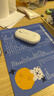 羅技（Logitech）LOGITECH PEBBLE鼠標 無(wú)線(xiàn)藍牙鼠標 辦公靜音鼠標 女性鼠標對稱(chēng)鼠標 鵝卵石造型 米白色 曬單實(shí)拍圖