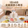 揚子家用絞肉和面一體機全自動(dòng)和面揉面一體機2025新款純銅電機絞肉機5升大容量絞肉絞菜多功能料理機 2025年新款【和面刀+純銅電機+玻璃杯】 5L 曬單實(shí)拍圖