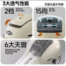 野馬（YEMA）3C認(rèn)證電動(dòng)車頭盔男女摩托車半盔夏季防曬雙鏡片0感天窗四季通用電瓶車安全帽370S 卡其白配極光短 曬單實(shí)拍圖