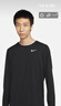 耐克(NIKE)春夏男長(cháng)袖圓領(lǐng)T恤 運動(dòng)休閑 經(jīng)典簡(jiǎn)約 DD4755-010 黑色L 曬單實(shí)拍圖