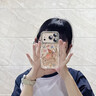 馳佚適用iPhone17promax手機殼新款蘋(píng)果17pro閃鉆鏡頭全包羽紗硅膠保護套卡通大象17Air可斜挎帶掛繩女 【沙漠金+珍珠掛繩】自帶鏡頭膜鏡頭保護 iphone 17 Pro Max 曬單實(shí)拍圖
