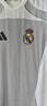 阿迪達斯 （adidas）男 足球系列 REAL UBP TEE 皇家馬德里休閑T恤 JN3062 灰/白 L 曬單實(shí)拍圖
