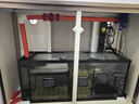 森森（SUNSUN）大型魚(yú)缸底過(guò)濾水族箱客廳家用落地玻璃生態(tài)金魚(yú)缸 【實(shí)時(shí)溫顯+燈控】珍珠白 1米長(cháng)35cm寬 曬單實(shí)拍圖