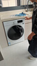 海信（Hisense）璀璨棉花糖熱泵洗烘一體機E8Q-1 全家筒全自動(dòng)滾筒洗衣機 大容量健康活水洗WH130E8Q-1 以舊換新 曬單實(shí)拍圖