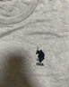 U.S. POLO ASSN.保羅針織衫男休閑時(shí)尚圓領(lǐng)毛衣男秋季款男式針織衫 淺灰 L 170（120-135斤左右） 曬單實(shí)拍圖