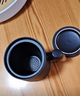京東京造茶杯便攜式黑陶茶泡茶壺茶杯功夫茶具辦公杯隨身茶壺容量400ml 曬單實(shí)拍圖