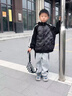 G.DUCKKIDS校服神器內膽男童羽絨服輕薄2025新款中大童冬裝兒童外套秋冬內搭 黑 150 尺碼11~12歲【140-150cm】 曬單實(shí)拍圖