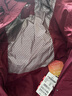 坦博爾羽絨服女中長(cháng)款帶帽寬松舒適保暖媽媽款外套510560D 蝶羽紅 170  曬單實(shí)拍圖