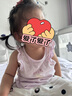 巴拉巴拉寶寶背心嬰兒上衣男女童夏季薄款2025兩件裝萌趣洋氣209225131201 曬單實(shí)拍圖