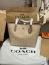 蔻馳（COACH）【品牌直供】女士經(jīng)典標(biāo)志CITY 33大號(hào)托特包單肩包七夕禮物 曬單實(shí)拍圖