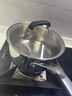 特福（Tefal）加厚316L不銹鋼奶鍋寶寶嬰兒輔食鍋 帶蒸籠小湯鍋煮面熱奶鍋煮奶 18cm 曬單實拍圖