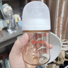 貝親（Pigeon）PPSU寬口徑自然實(shí)感防脹氣奶瓶330ml L號(hào)奶嘴 6個(gè)月+ AA193 曬單實(shí)拍圖