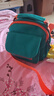 牧瑾網(wǎng)紅迷你帆布包女斜挎包質(zhì)感輕便單肩包小清新兒童撞色手機小包包 湖藍（帶小花掛件） 曬單實(shí)拍圖